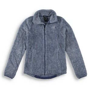 The North Face Women's Osito 2 Fleece Jacket Gray Medium Full Zip Softshell